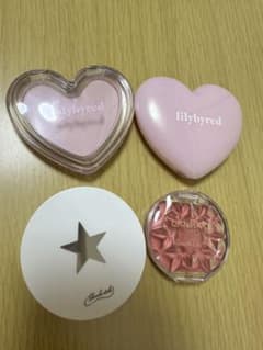 lilybyred&CANMAKEなど　チーク　まとめ売りのサムネイル