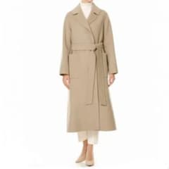 新品 M-premierBLACK Super170's ベルテッドリバーコー卜 - メルカリ