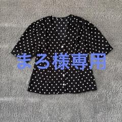 BASEMENT online ドットブラウスのサムネイル