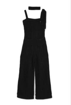 Andmary Cable knit rompers black - メルカリ
