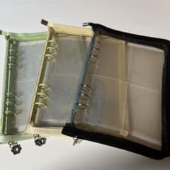 6穴 バインダー 3色セットのサムネイル