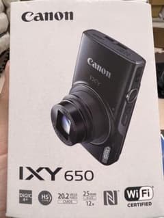 未使用Canon コンパクトデジタルカメラ IXY 650 シルバーのサムネイル