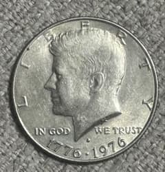 アメリカ銀貨 ケネディ 50セント 1776〜1976年 ハーフダラー UNC アメリカ銀貨 ケネディ 50セント 1776〜1976年 ハーフダラー UNC