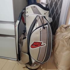 Nike キャディバッグ ベージュ/ブラック - メルカリ