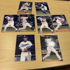 カルビー プロ野球チップス 中日ドラゴンズ カード 8枚セットのサムネイル