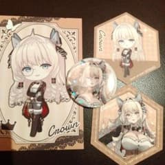 勝利の女神NIKKE コラボカフェ クラウン 缶バッジ 特典 - メルカリ