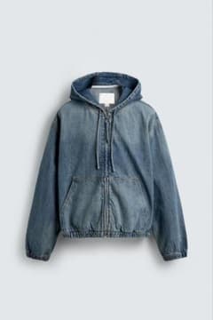 未使用 ZARAフード付きデニムジャケット XL キムタク - メルカリ