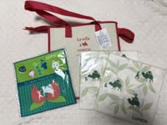 LUPICIA 保冷バッグ クーラーバッグ、ペーパーナプキン、ハンカチセットのサムネイル
