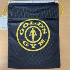 ゴールドジム×しまむらコラボ　ビッグ巾着のサムネイル