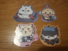 僕のヒーローアカデミア×ちいかわ ステッカー 4種セットのサムネイル