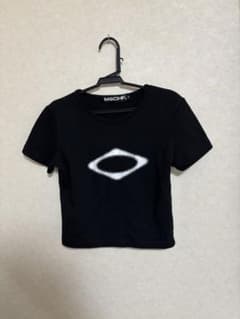 MSCHクロップドTシャツ ブラックのサムネイル