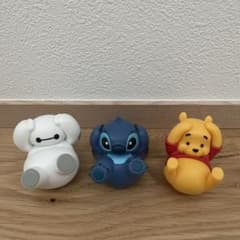 【3点】スティッチ きゅむころ ベイマックス プーさん SOFVI MATES