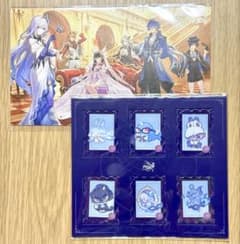 原神 FES 特典 ポストカード ステッカー 召使 タルタリヤ 放浪者