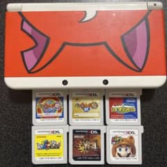 任天堂new 3ds ジバニャン着せ替えプレート カセット6個セットのサムネイル