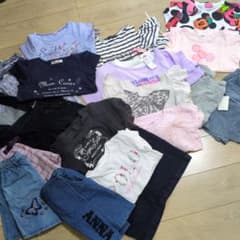メゾピアノ　アナスイミニ　ケートスペード　子供服　女の子　まとめ売り　18点 メゾピアノ アナスイミニ 女の子 夏服まとめ売り 140 150 - メルカリ