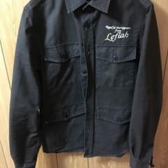 leflah ワークシャツ Lサイズ 深緑のサムネイル