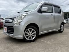 スズキ ワゴンR】年式 距離数 車検あり／なし ワンオーナー 禁煙車 事故歴なしのサムネイル