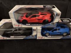 Maisto 1/18 コルベット Corvette 3台セット