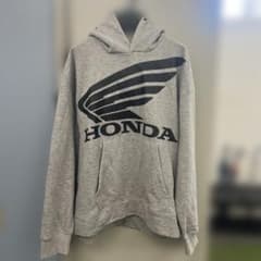 HONDA ホンダ ロゴ プルオーバー パーカー グレー Mのサムネイル
