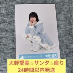 大野愛実 直筆サイン入り生写真 サンタ衣装 大野愛美 座り サンタ 衣装 生写真 Monster groove 日向坂46 - メルカリ