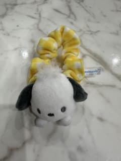 ポチャッコ ぬいぐるみ付き シュシュ イエローのサムネイル