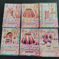アイカツ カード 6枚セット キュートタイプのサムネイル