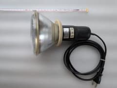 【未使用品】白熱灯器具　投光器 屋内/外用（防雨型）　東京メタル工業のサムネイル
