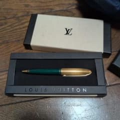 ルイ・ヴィトン ローラーボール ドック ラッカー ボールペン グリーン