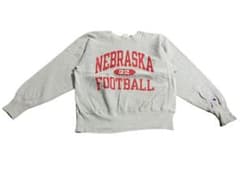 90s リバースウィーブ　champion カレッジプリント　USA 古着のサムネイル