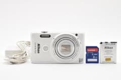 お値下げ歓迎】 ニコン Nikon Coolpix S6900 ホワイト - メルカリ