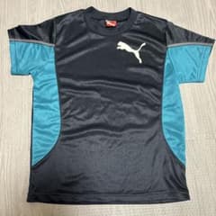 PUMA　サッカーシャツ　グレー×ブルー　130のサムネイル