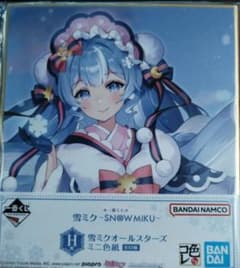 一番くじ　雪ミク　snow miku H賞　ミニ色紙のサムネイル