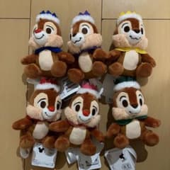 チップ&デール ファンカラ マスコット ぬいぐるみ 6種セット - メルカリ