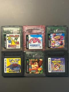 【動作未確認】ゲームボーイ カラー ソフト 6本 まとめ売り ジャンクのサムネイル