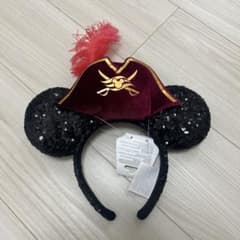 ディズニークルーズライン　DCL 船長　海賊　カチューシャ　ミッキー　パイレーツ ディズニークルーズライン DCL 船長 海賊 カチューシャ ミッキー