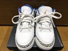 NIKE ジョーダン3 16.5cm キッズ 白 箱あり 美品のサムネイル
