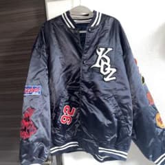 j*u様 抽選限定　Keboz✖︎フリークスストア　スタジャン L 黒 KEBOZ ✖️ FREAK'S STORE スタジャン - メルカリ