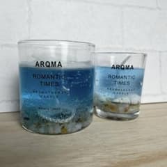 まとめ買いでお得　アロマキャンドル 2個セット 海 夏 インテリア　Cのサムネイル