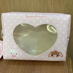 산리오 설탕 버니즈 선큐 마트 창문 파우치