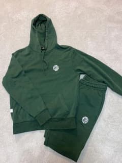 New Balance パーカー セットアップ グリーン Sのサムネイル