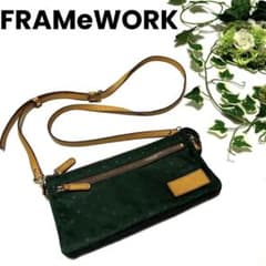 FRAMeWORK 어깨 가방 지갑 가방