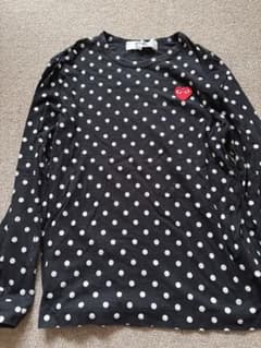 PLAY COMME des GARCONS ドット柄長袖Tシャツ - メルカリ