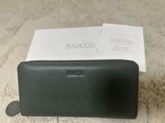 BARCOS グリーンレザー 長財布