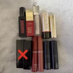 リップ 口紅 まとめ売りコスデコ Dior KATE CLARINS etcのサムネイル