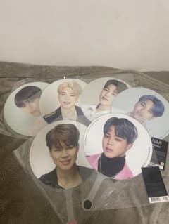 BTS JIMIN うちわ フラッグ 7点セットのサムネイル