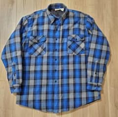 90s FIVE BROTHERS シャツ ネルシャツ XXL キルティング - メルカリ