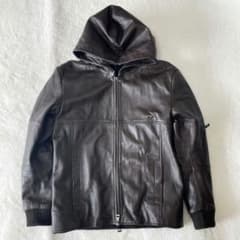 【希少L】AKM レザー パーカー フード ジャケット ダークブラウン 希少L】AKM レザー パーカー フード ジャケット ダークブラウン - メルカリ