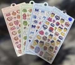 硬いシール　3Dシール 4セットのサムネイル