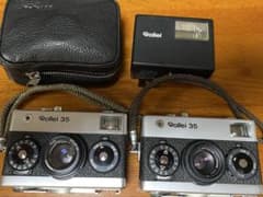 Rollei 35 本体 2台セット ストロボ・保管ケース - メルカリ