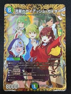 [即日追跡発送]　流星のガイアッシュカイザー　シークレット ドラゴン娘 即日追跡発送] 流星のガイアッシュカイザー シークレット ドラゴン娘